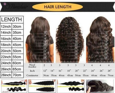 4X4 Inch Malaysian Virgin Hair Closure - Closures Pamshair