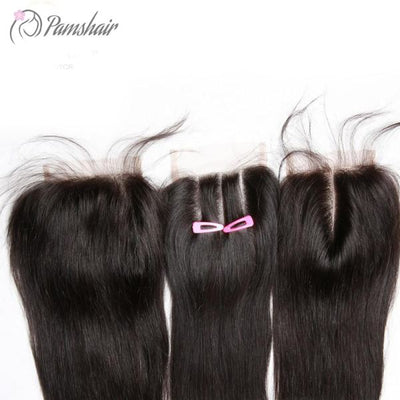 4X4 Inch Malaysian Virgin Hair Closure - Closures Pamshair