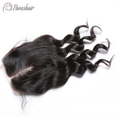 4X4 Inch Malaysian Virgin Hair Closure - Closures Pamshair