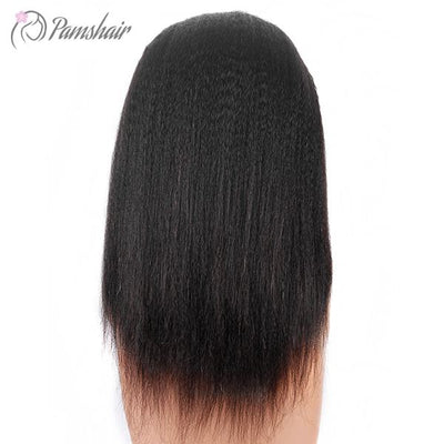 Customised Kinky Straight Lace Front 250% Density - Wigs Pamshair