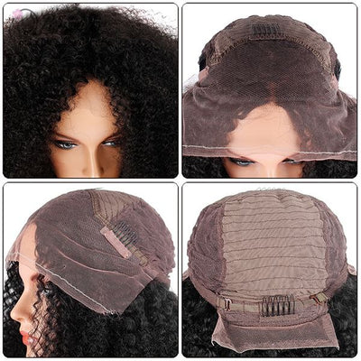 Malaysia Afro Kinky Lace Frontal Wig - Wigs Pamshair